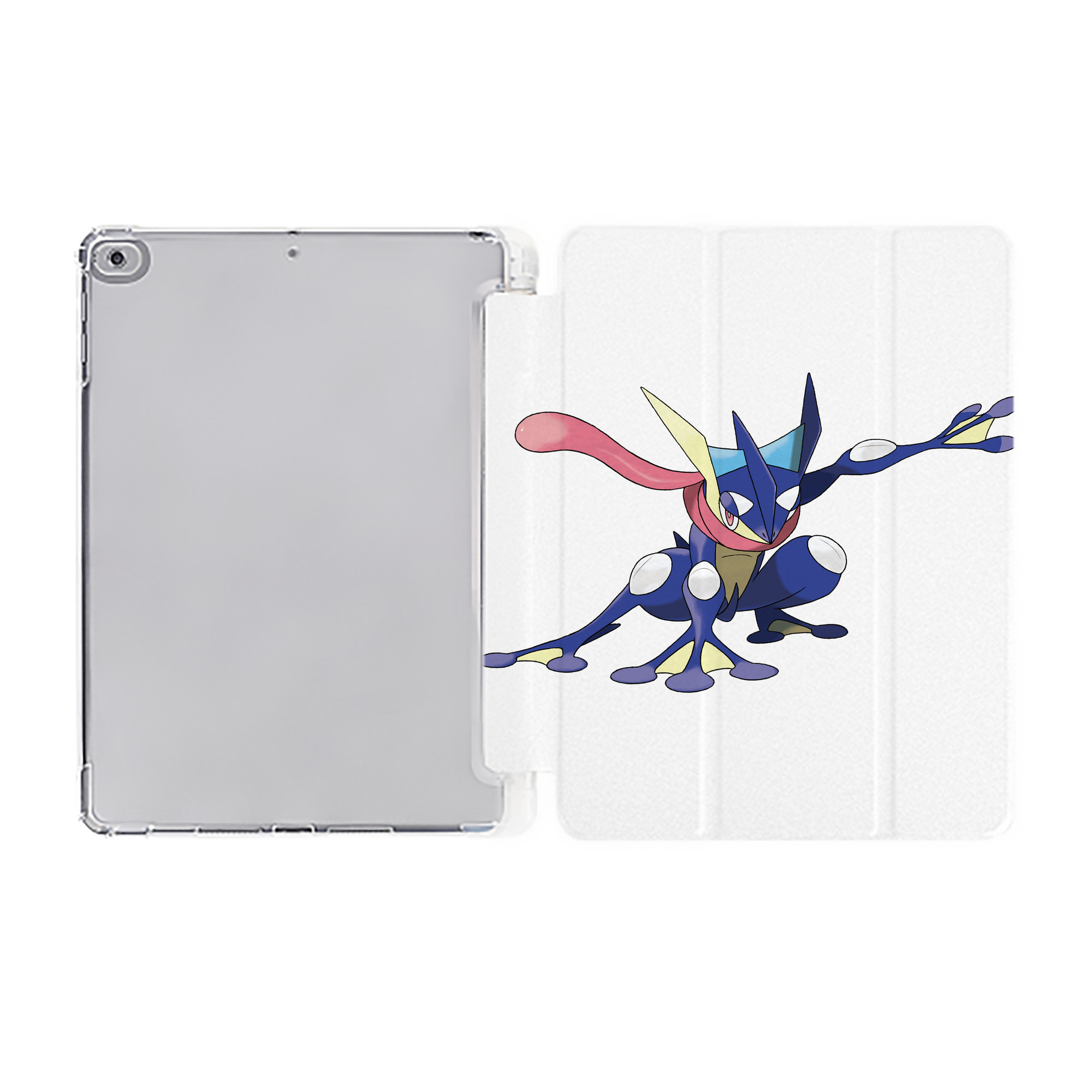 （画像用） ポケットモンスター Pokémon IPad ケース ペン収納付き 三つ折りスタンド PUレザー×シリコン 対応機種9.5/10.5/10.9インチ